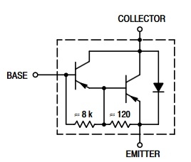 TIP107G equivalent circuit