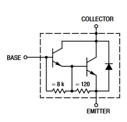 TIP132 equivalent circuit