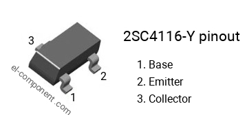 2SC4116Y Transistor SOT-323 C4116Y ''UK Company SINCE1983 Nikko ''