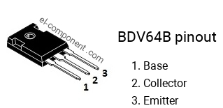 BDV64B a transistor PHILIPS 1983 