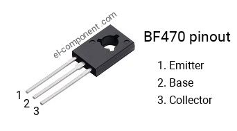 BF470 Transistor PNP